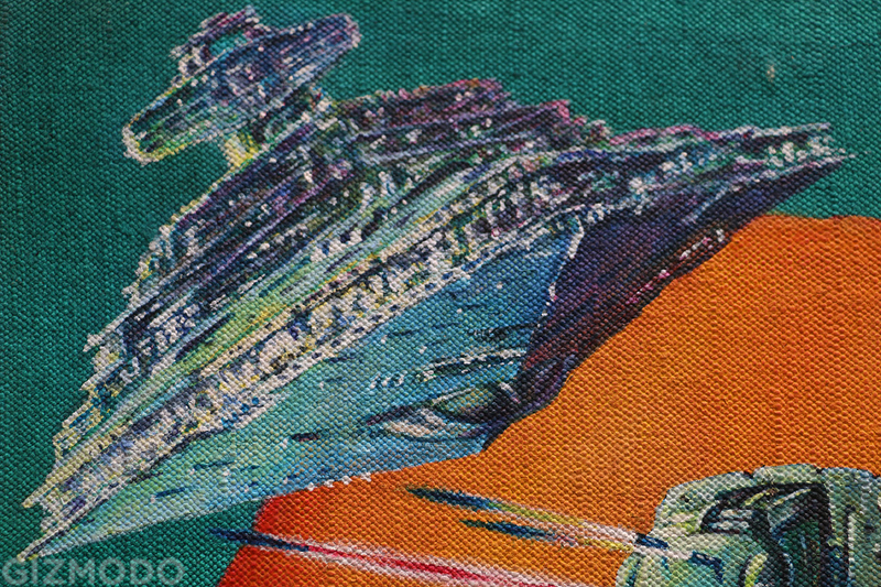 Illustration for article titled The Original Art Behind Some of the Craziest Star Wars Posters